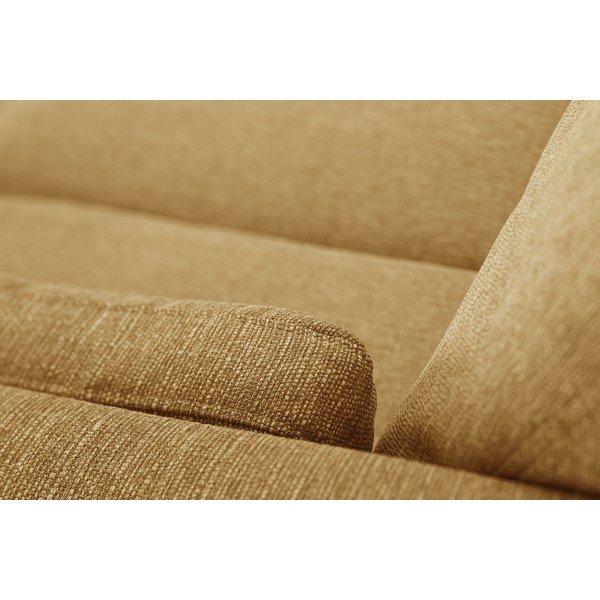 Geltonos spalvos sofa Jalouse Maison Elisa, 152 cm-image-1