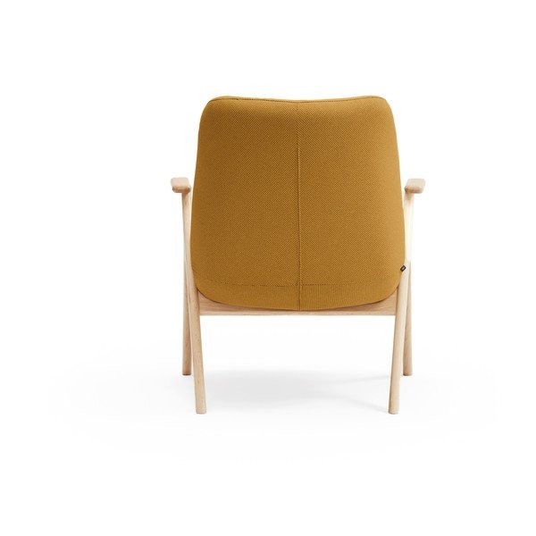 Krėslas garstyčių spalvos Dins – Teulat-image-3