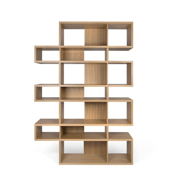 Ruda knygų spinta TemaHome London, 220 x 34 cm