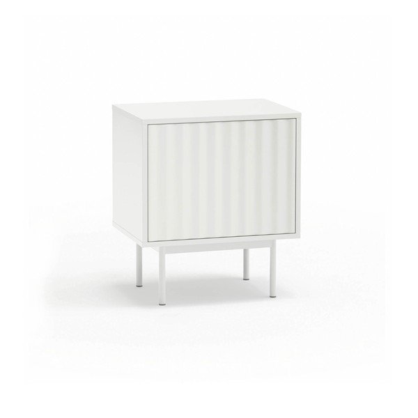 Baltos spalvos matinis naktinis staliukas Sierra – Teulat-image-2