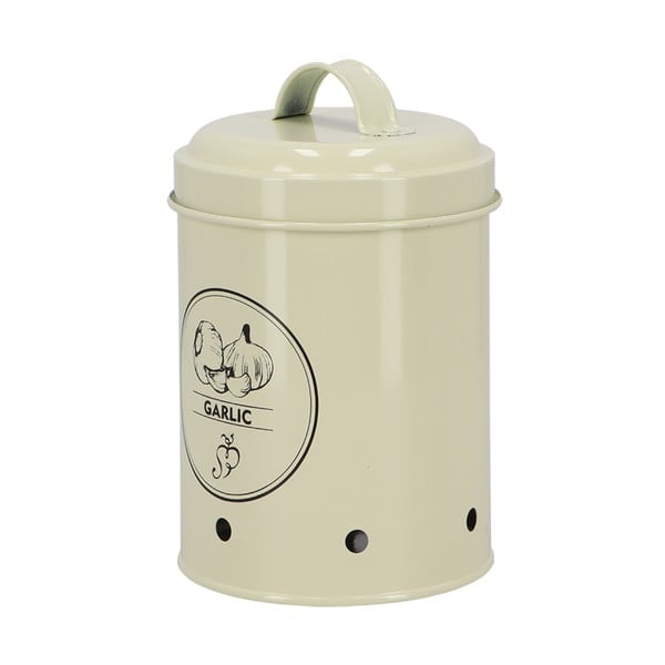 Iš plieno maisto laikymo indas svogūnams ir česnakams – Esschert Design-image-3