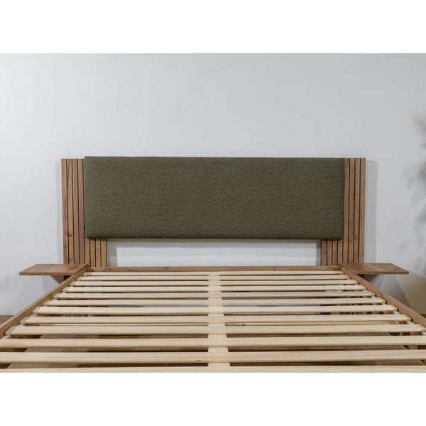 Dvigulė lova žalios spalvos su lovos grotelėmis 140x190 cm Lior – Bobochic Paris-image-4