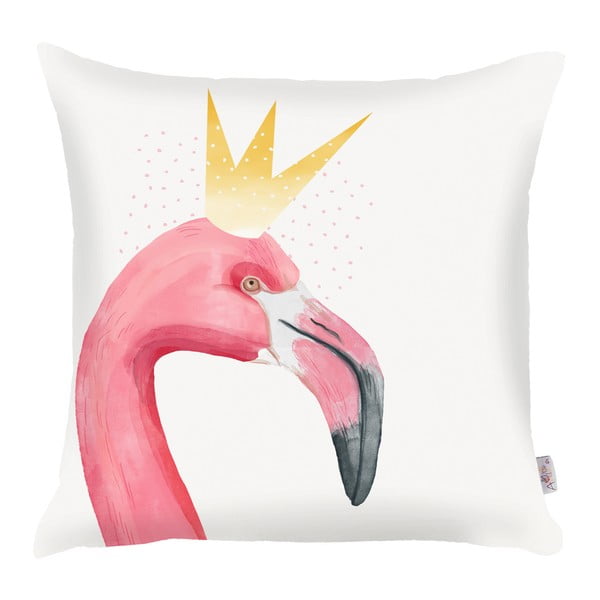 "Pillowcase Mike & Co. NEW YORK Flamingo karalius, 43 x 43 cm