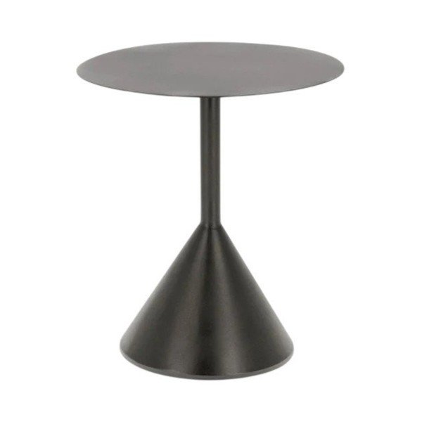 Iš metalo apvalios formos šoninis stalas ø 48 cm Yinan – Kave Home
