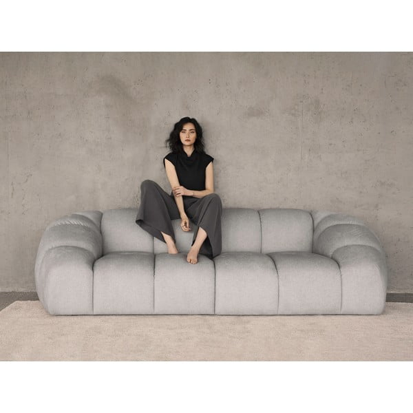 Kampinė sofa juodos spalvos (su kairiuoju kampu) Diana – Micadoni -image-4