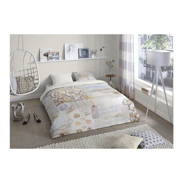 Medvilninė patalynė su užrašu "Good Morning Abel", 200 x 200 cm-image-1