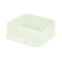 Balta dėžutė iDesign Eco, 21,3 x 21,3 cm