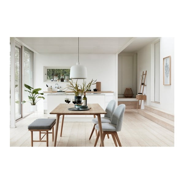 2 baltų vazonų rinkinys Hübsch Haggo -image-2