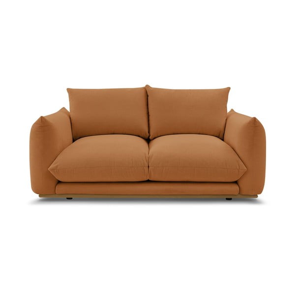 Sofa oranžinės spalvos 193 cm Ernest – Bobochic Paris
