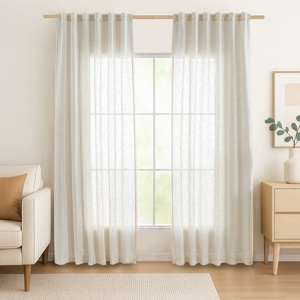 Dramblio kaulo spalvos užuolaida 140x270 cm Velari – Restilo-image-1