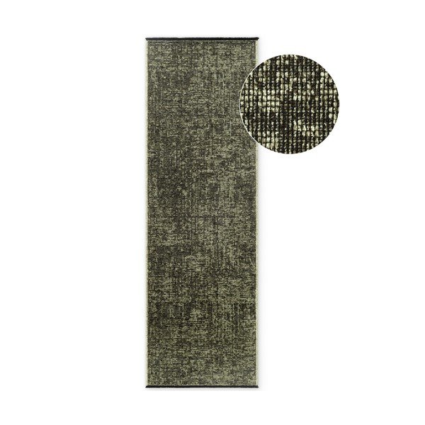 Žalios spalvos kilimas 80x250 cm Prisma – Elle Decoration-image-2