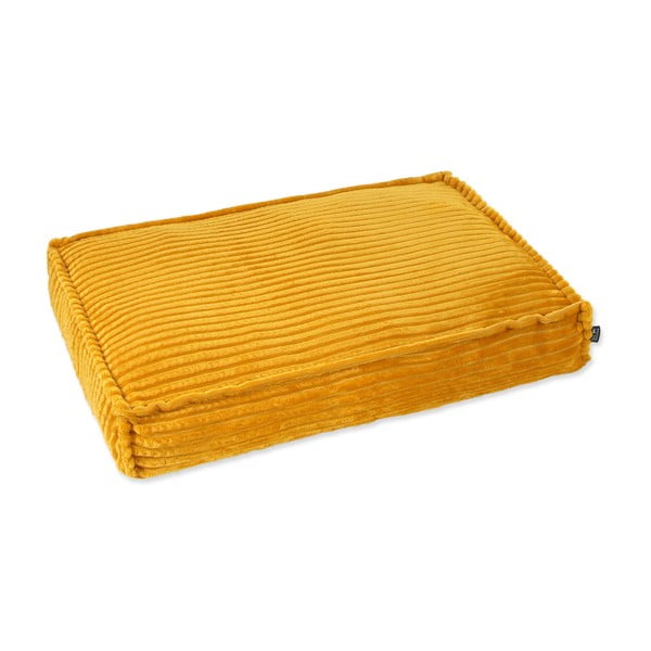 Garstyčių spalvos čiužinys šuniui 90x60 cm Dog Fantasy Stripe – Plaček Pet Products