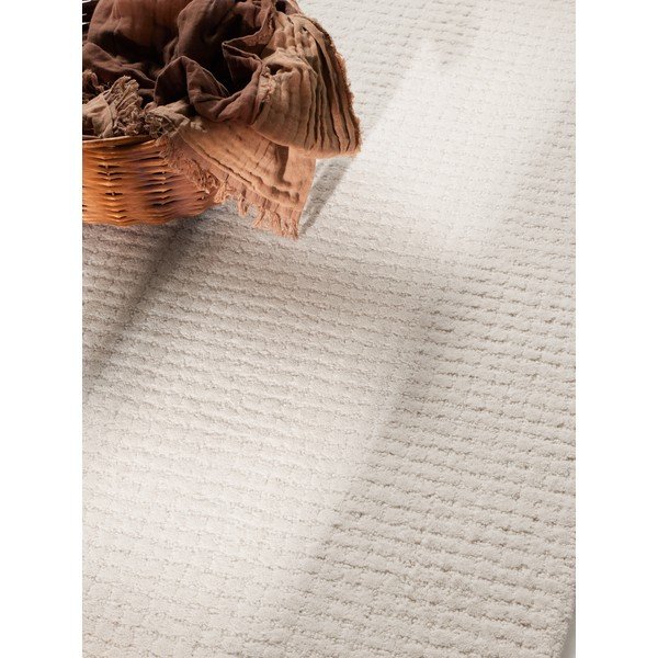 Kreminės spalvos iš vilnos kilimas 80x250 cm Eloise – Hanse Home-image-1