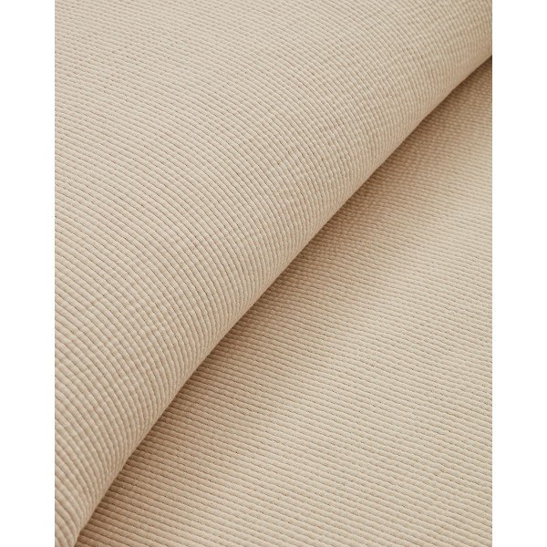 Smėlio spalvos iš medvilnės lovatiesė 240x260 cm Bedar – Kave Home-image-4