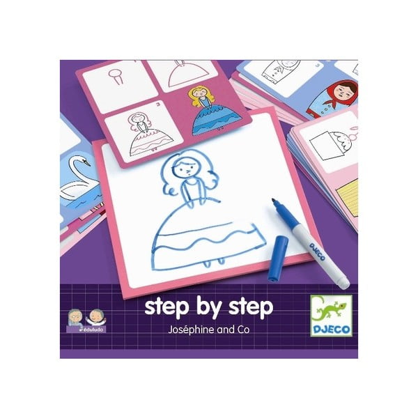 Djeco Step By Step Josephine kūrybinis rinkinys-image-1
