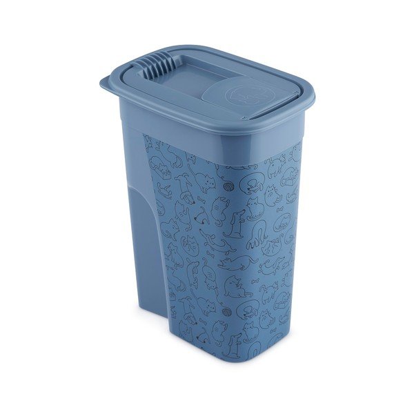 Mėlyna dėžė sausam augintinių maistui laikyti 4,1 l Flo - Rotho-image-2
