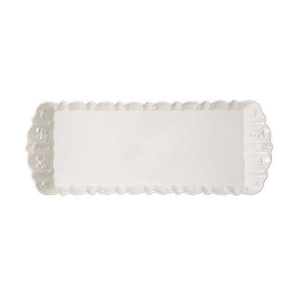Baltas porcelianinis padėklas Toy´s Delight Villeroy&Boch, 40 cm ilgio-image-3