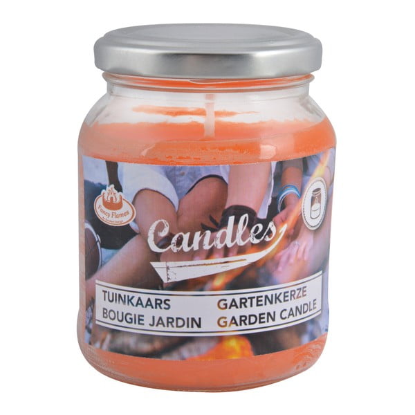 4 stiklinių sodo žvakių rinkinys "Esschert Design Garden", degimo trukmė 36 val.-image-4