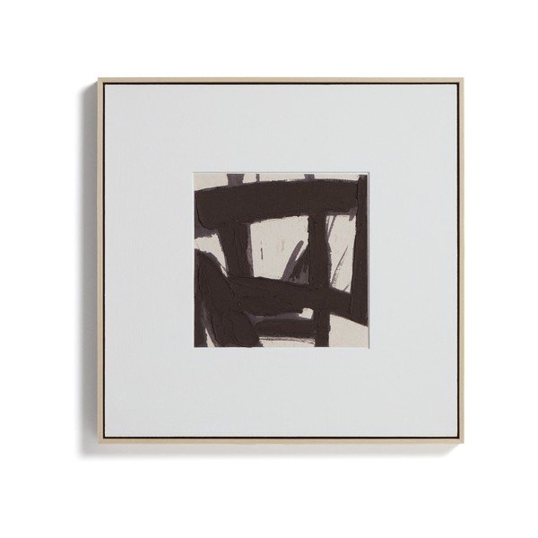 Paveikslas tapyba rankomis (tapyba) su rėmeliu/tapyba ant drobės 60x60 cm Arilan – Kave Home-image-3