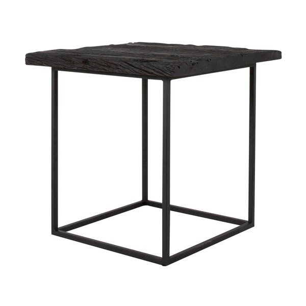 Sulankstomas stalas su egzotinės medienos stalviršiu "Canett Hayes Bob", 50 cm ilgio-image-1