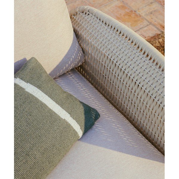 Smėlio spalvos iš audinio sodo sofa Alipa – Kave Home-image-3