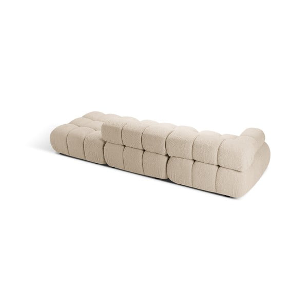Iš boucle sofa smėlio spalvos 288 cm Bellis – Micadoni -image-4