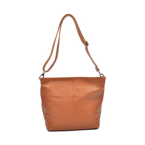 Rudos spalvos odinė rankinė Luisa Vannini Ginata-image-1