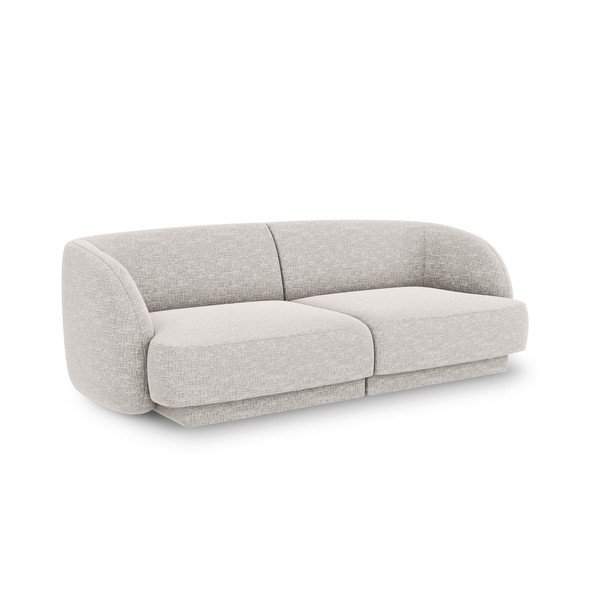 Šviesiai pilka sofa 184 cm Miley - Micadoni Home-image-2