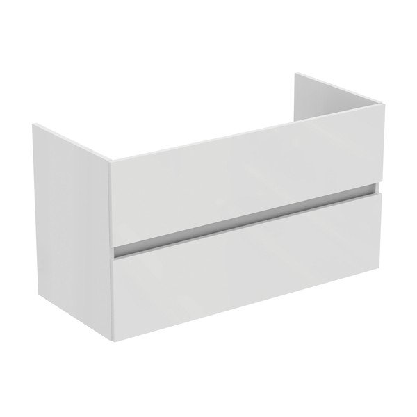 Pakabinama spintelė po kriaukle baltos spalvos 100x55 cm Eurovit+ – Ideal Standard-image-2