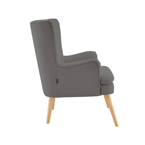 Pilkas fotelis Zenia - Støraa-image-3