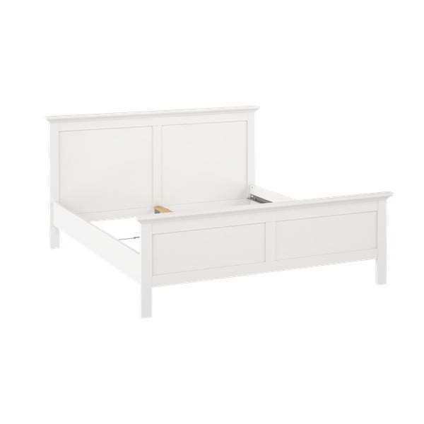 Dvigulė lova baltos spalvos 160x200 cm Paris – Tvilum