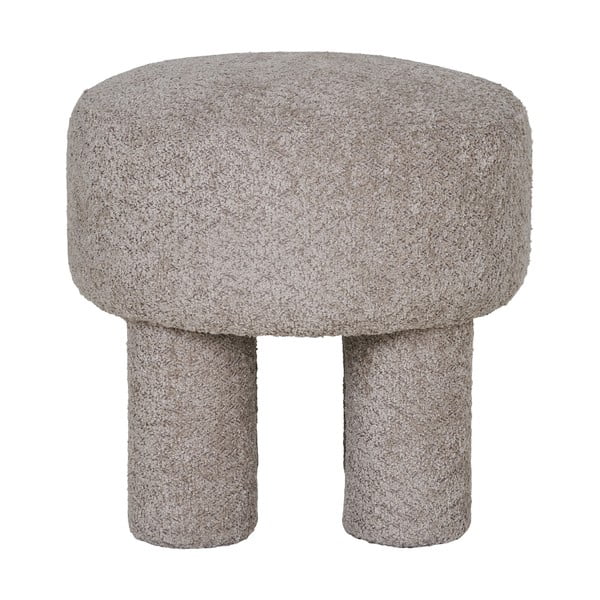 Iš boucle pufas šviesiai pilkos spalvos Perth – House Nordic-image-2