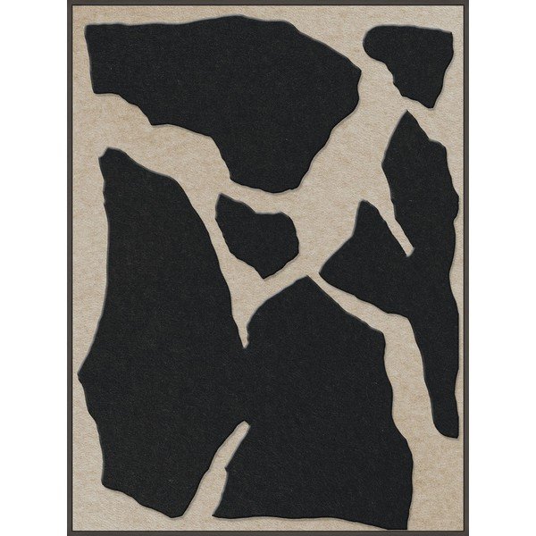 3D paveikslas su rėmeliu/sugeriantis garsą 90x120 cm Soundgarden 1 – Malerifabrikken