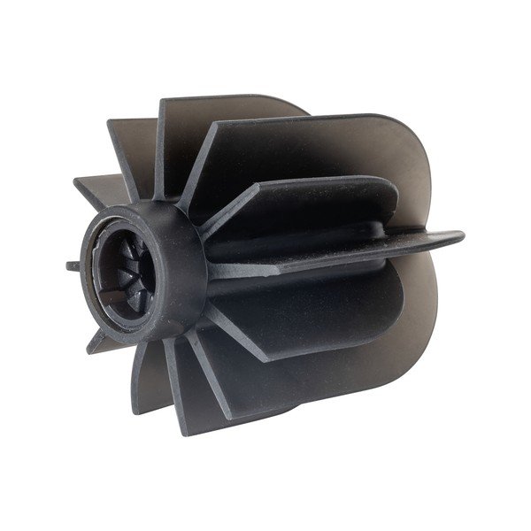 Juodas silikoninis tualeto šepetys su metaliniu laikikliu Wenko-image-1