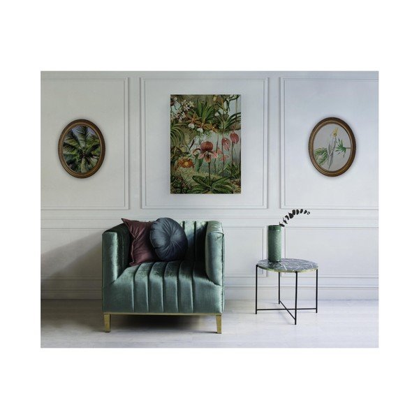 Ovalus paveikslas ant sienos "Velvet Atelier" Palmė-image-1