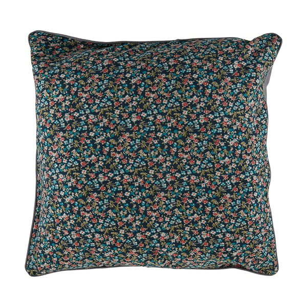 Juoda medvilninė dekoratyvinė pagalvėlė Bahne & CO, 45 x 45 cm