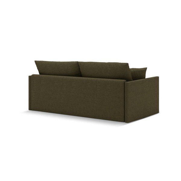Žalios spalvos sulankstoma sofa iš šenilinio audinio 209 cm Shannon – Cosmopolitan Design-image-4
