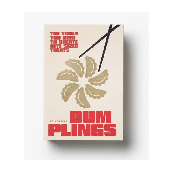 Smėlio spalvos valgymo lazdelių rinkinys iš nerūdijančio plieno 4 žmonėms The Essentials - Dumpling Tools – Printworks