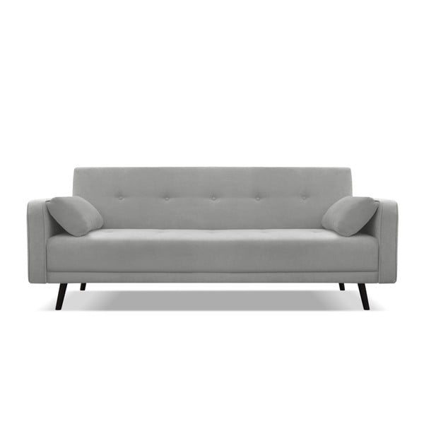 Tamsiai pilka sofa-lova "Cosmopolitan Design Bristol", 212 cm