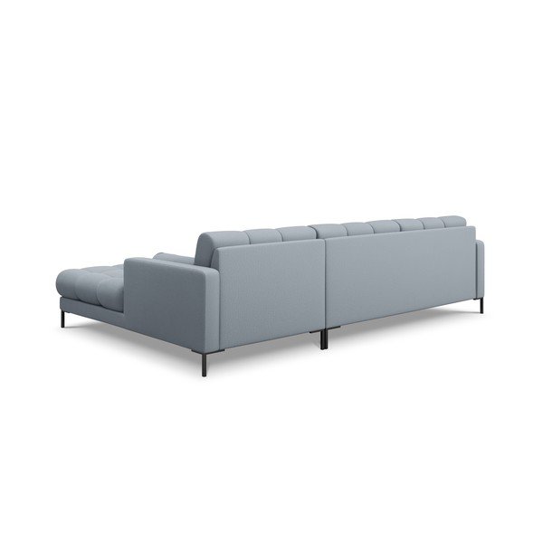 Šviesiai mėlyna kampinė sofa Cosmopolitan Design Bali, kampas dešinėje-image-4