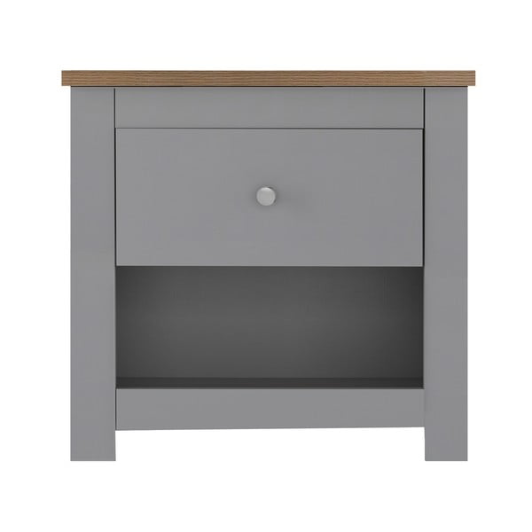 Naktinis staliukas pilkos spalvos Emerald – Støraa