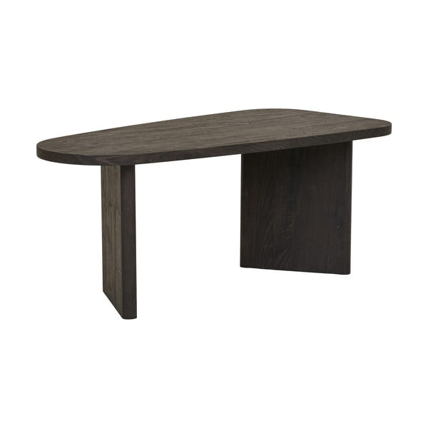 Tamsiai rudos spalvos kavos staliukas 50x100 cm Melo – House Nordic-image-4