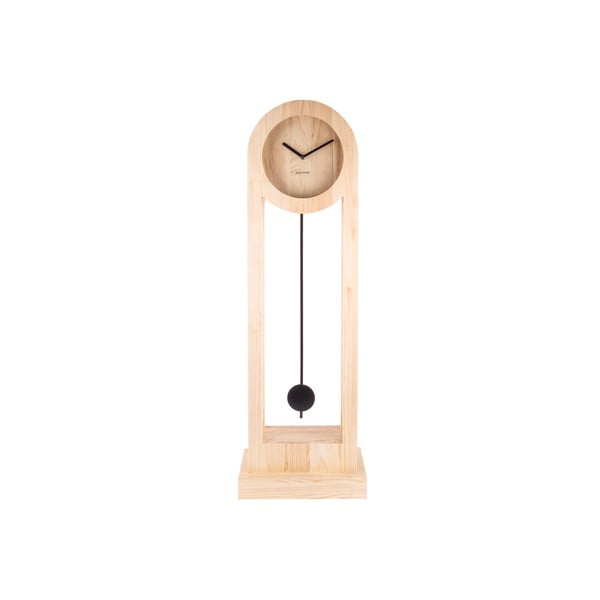 Karlsson Lena medinis grindų laikrodis, aukštis 100 cm