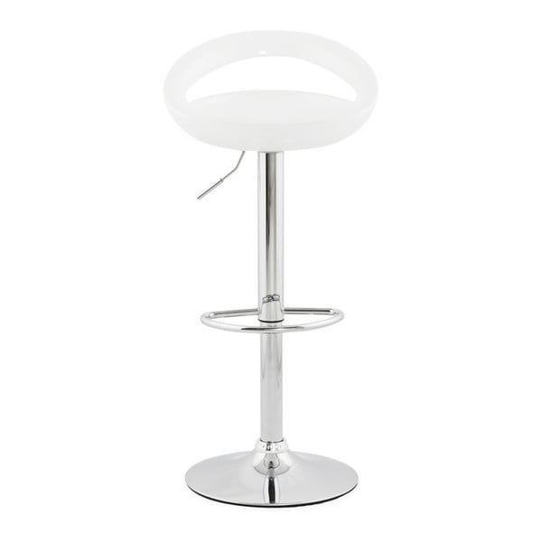 Balta "Kokoon Design Venus" reguliuojama pasukama baro kėdė
