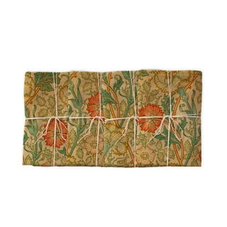 4 lininių servetėlių rinkinys Tierra Bella Jardin des Plantes, 43 x 43 cm