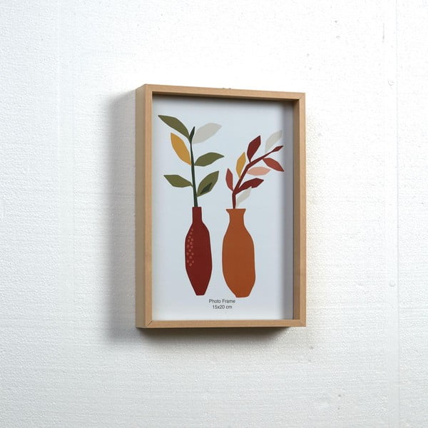 Natūralios spalvos pastatomas rėmas 22,5x31,5 cm Flavina – Kave Home-image-2