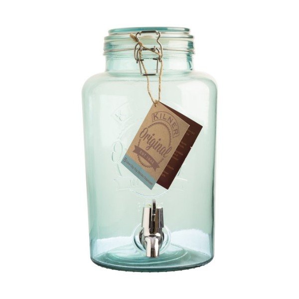 Stiklinė gėrimų statinė su čiaupu "Kilner", 5 l-image-1