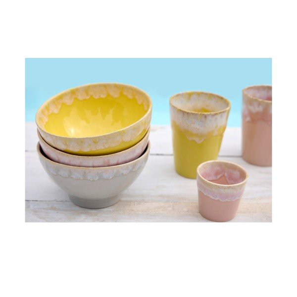 Šviesiai rožinės spalvos iš molio puodelis 380 ml Grespresso – Costa Nova-image-2