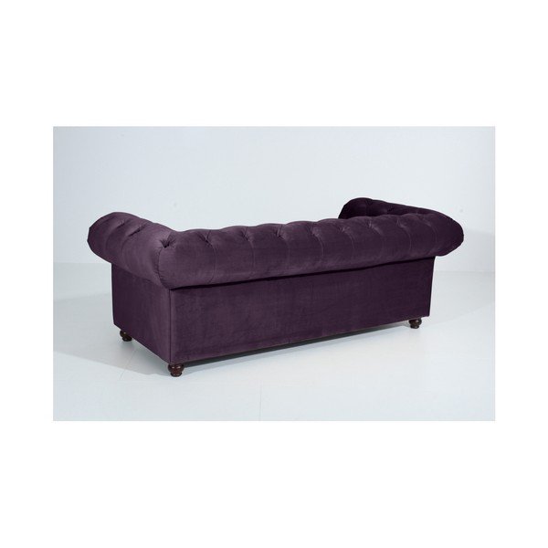 Violetinė sofa "Max Winzer Orleans Velvet", 216 cm-image-2