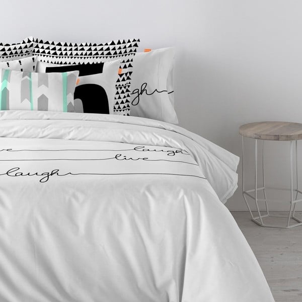 Medvilninis antklodės užvalkalas Blanc Live, 200 x 200 cm-image-1